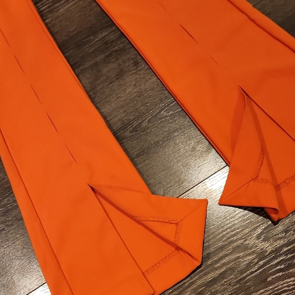 ❤️ NWOT! ZARA HIGH RISE FLARE SPLIT HEM PANTS, SMALL - Picture 7 of 12